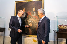 Freundschaftsbildnis mit brandenburgischem und sächsischem Kurfürsten<br>Impressionen vom Eröffnungsfest der Ersten Brandenburgischen Landesausstellung - Foto: Thomas Rafalzyk