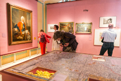 Eröffnung Erste Brandenburgische Landesausstellung »Preußen und Sachsen. Szenen einer Nachbarschaft« (Schloss Doberlug, 7. Juni bis 2. November 2014) am 6. Juni 2014 auf dem Schloss- und Klosterareal Doberlug, Doberlug-Kirchahin, Fotos: Thomas Rafalzyk, Berlin