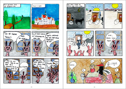 Comic, Beispielseite Comic, Beispielseite